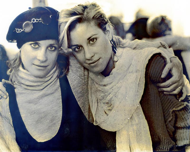 Andy Bielli, left, and twin sister Adele. Courtesy of Jeff Savastano