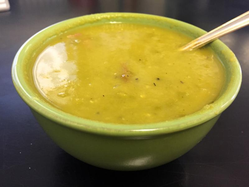 I recently made a big pot of pea soup. It made a good week’s worth of lunches. SUZI THAYER/Boothbay Register