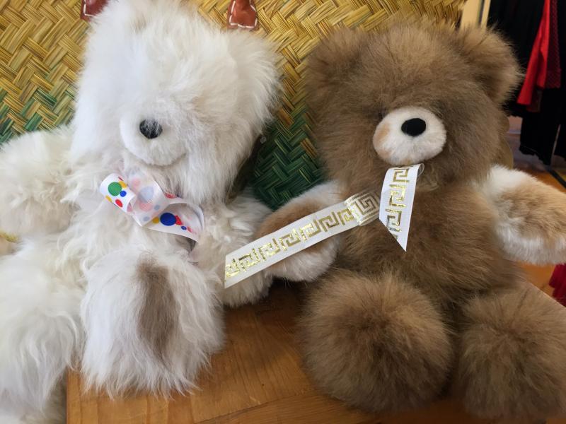 “Women buy these alpaca teddy bears for friends with breast cancer. But I hate selling them. I feel like I should make people sign adoption papers for them.” - Andy Bielli.