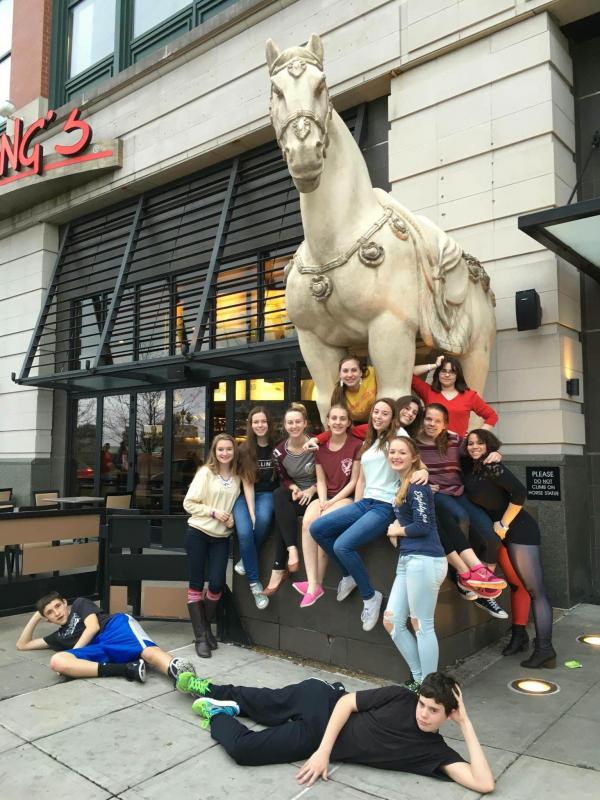 The BRHS students in Providence, Rhode Island. Courtesy of Natalie Gorey