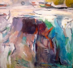 Elena Jahn “Monhegan Moon” 45 x 48 Elena Jahn “Monhegan Moon”