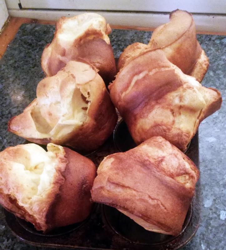 ‘Margaret’s Magnificent Popovers.’ Margaret Salt McLellan says her popovers are all about the flour. “Use bread flour! Slather with a high fat euro butter, and enjoy.” Courtesy of Margaret Salt McLellan