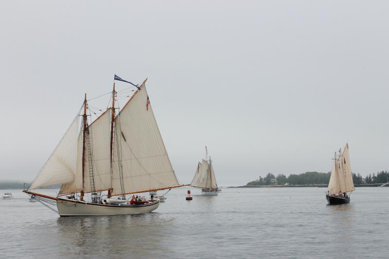 Boothbay Harbor Schooners - Schooner Eastwind & Applejack