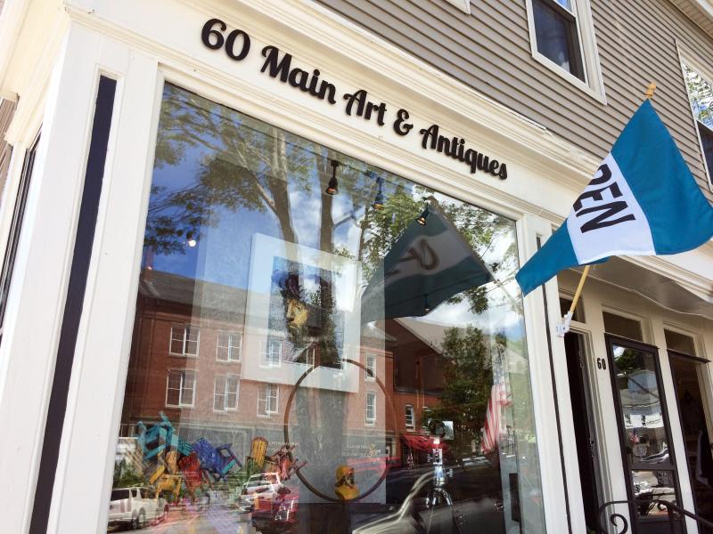 60 Main Art & Antiques has joined the other top-of-the-line shops and galleries in Wiscasset.. Courtesy of Ryan Hinton