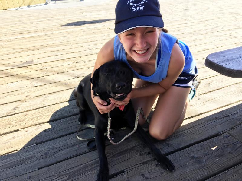 Fiona Yonkman from Windsor, Connecticut was here with her bestie Maylene. SUZI THAYER/Boothbay Register