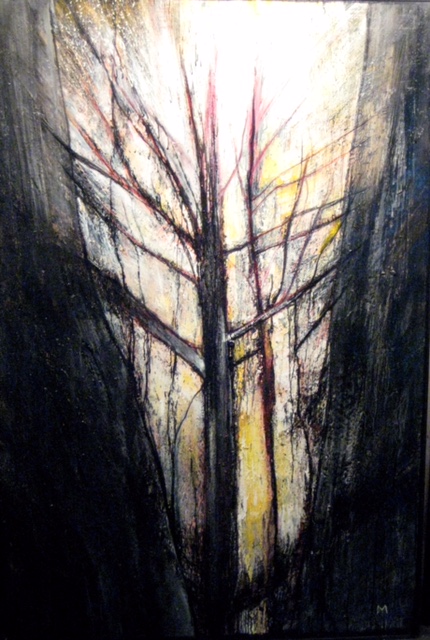 “Winter Trees,” Leonard Meiselman Leonard Meiselman
