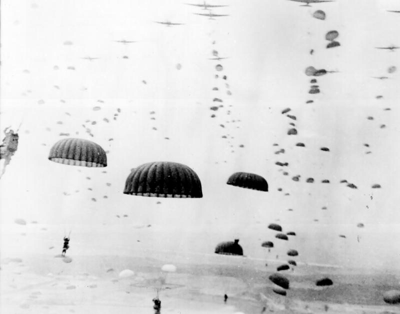 Waves of paratroopers land in the Netherlands during Operation Market Garden in September 1944. This remarkable story of bravery, hubris, stupidity, and genius is the subject of WWII Storm Boat Outboard Motors and the History of Operation Market Garden, “A Bridge Too Far,” an illustrated lecture by Larry Stevenson, presented on Tuesday, Aug. 23, 7 p.m. at Boothbay Railway Village.
