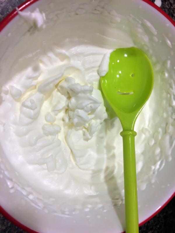 Homemade (duh) whipped cream. SUZI THAYER/Boothbay Register