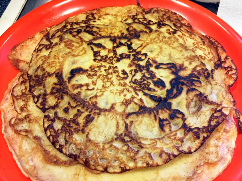 Crepes – ready to fill with whatever you want. SUZI THAYER/Boothbay Register