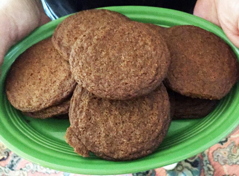 Perfect ginger cookies! SUZI THAYER/Boothbay Register