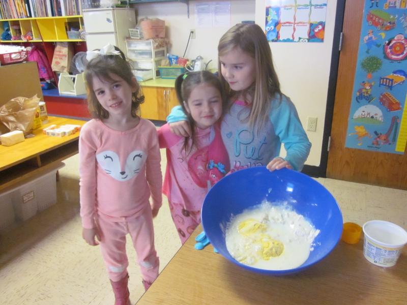 These young ladies are members of “team pie crust!” Courtesy of Lucy Ann Spaulding Courtesy of Lucy Ann Spaulding