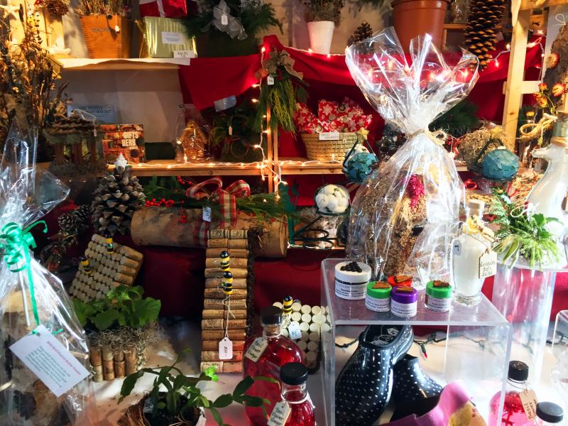 Some items for sale at the Festival of Trees. SUZI THAYER/Boothbay Register