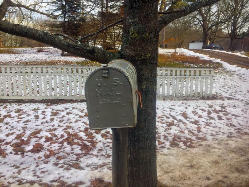 Mailbox. SUZI THAYER/Boothbay Register