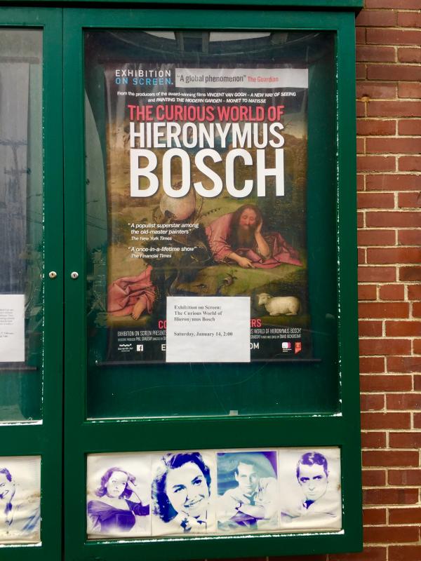 “The Curious World of Hieronymus Bosch” will be shown at Lincoln Theater on Jan. 14. See you there!