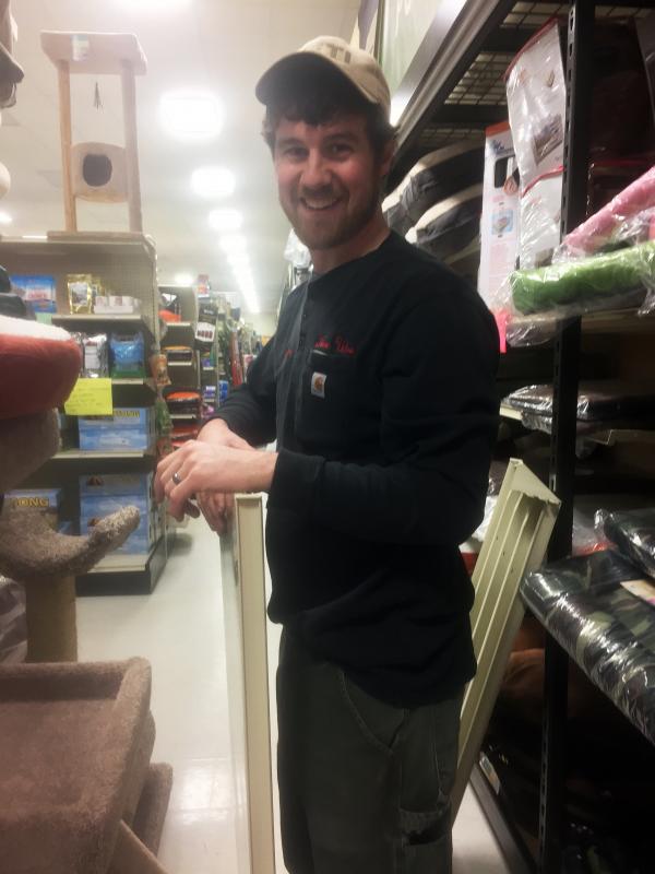 Sumner Averill manages the rental department, among countless other chores. SUZI THAYER/Boothbay Register