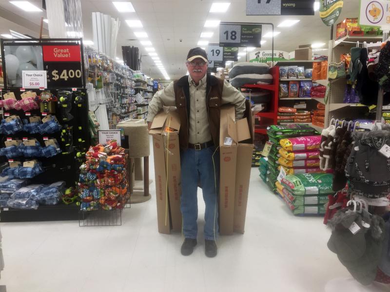 Bill Frenier, a part-time employee, is considered family. SUZI THAYER/Boothbay Register