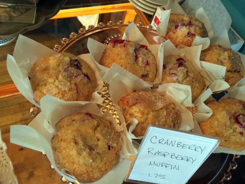 Fresh pastries are made daily at the Barn Door Baking Co., in the same building as Crissy’s Breakfast & Coffee Bar. SUZI THAYER/Boothbay Register