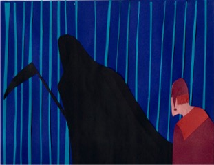 The Ghost of Christmas Future by Hali Goodwin, inspired by “A Christmas Carol” by Charles Dickens. Courtesy of Manon Lewis/BRHS
