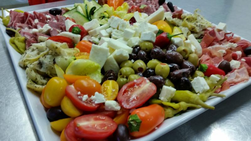 Bobby Clunie’s antipasto platter. Courtesy of Bobby Clunie