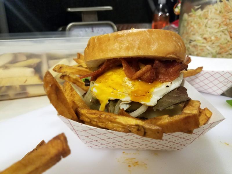 The ‘Beef Chief’ is one of Burgers&Freys’ most popular burgers. Courtesy of Colin Frey