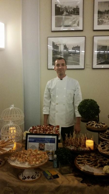Bobby Clunie with White Flour Catering. Courtesy of Bobby Clunie