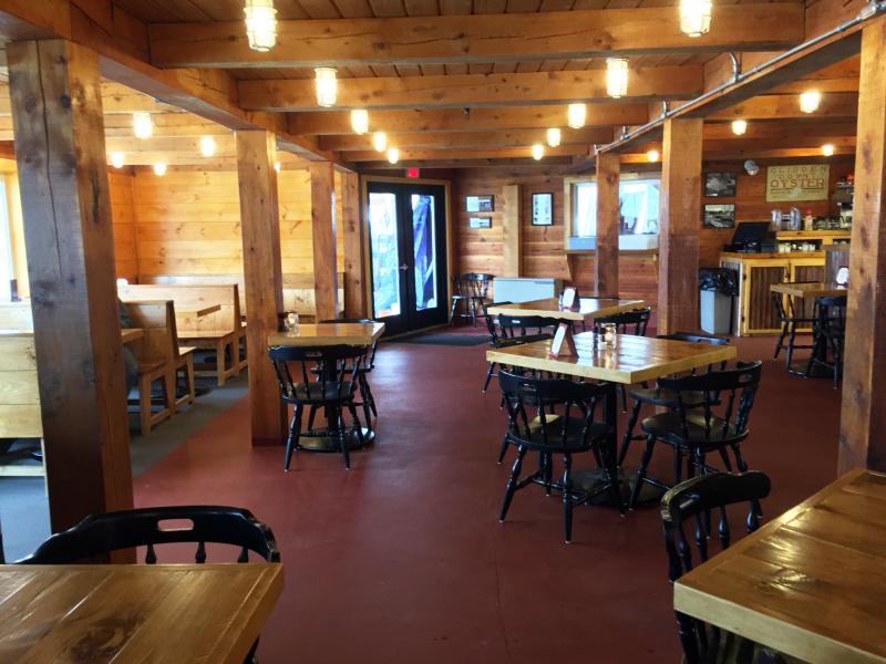 The newly updated dining room at Robinson’s Wharf. SUZI THAYER/Boothbay Register
