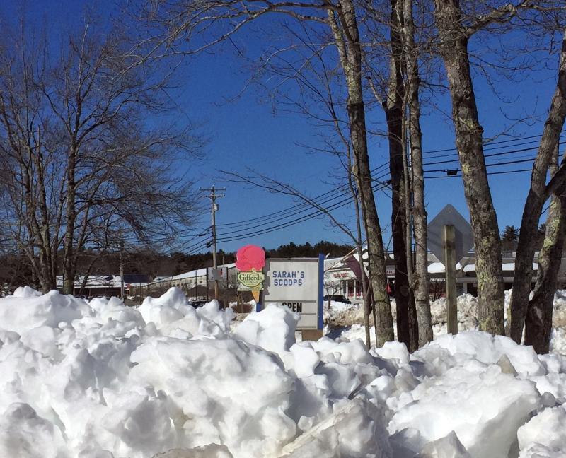 Sarah’s Scoops is open! SUZI THAYER/Boothbay Register