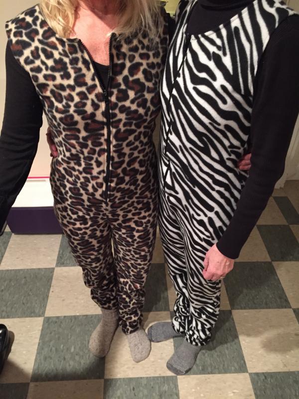 “Thank god they were in different 'cozies.’ After a box o wine who knew who was who!” - Courtesy of Peter Ross