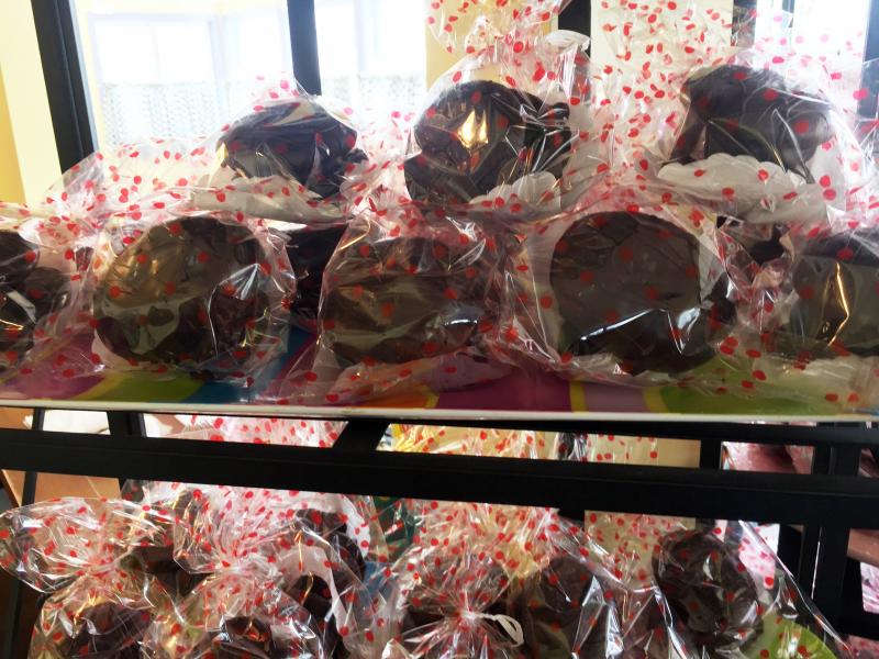 Whoop-De-Doos are all still hand-dipped by owner Amy Bouchard. SUZI THAYER/Boothbay Register
