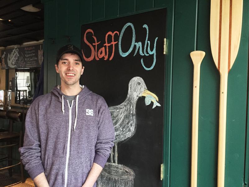 Bobby Clunie, McSeagull’s chef. SUZI THAYER/Boothbay Register