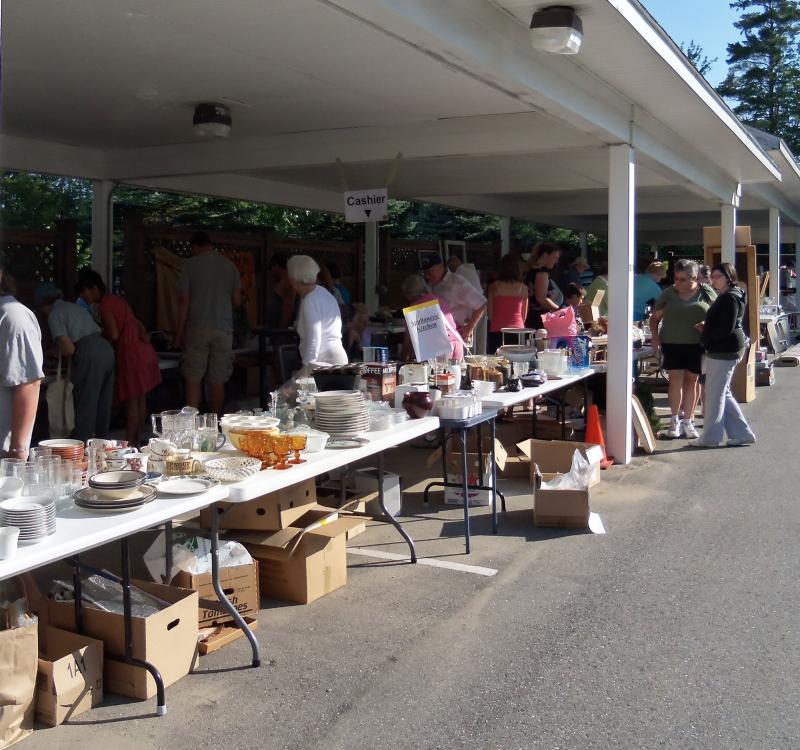 Annual Quarry Hill Yard Sale (Camden) Boothbay Register