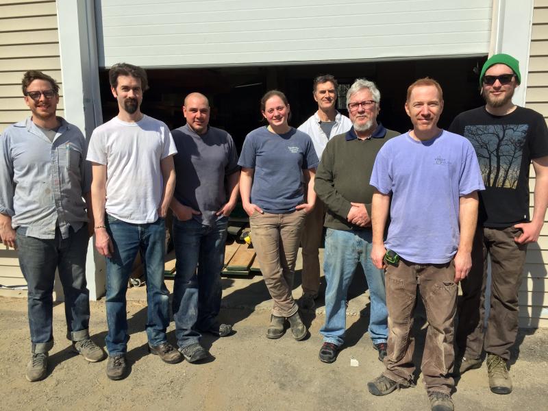 Elkins & Co.and crew. SUZI THAYER/Boothbay Register