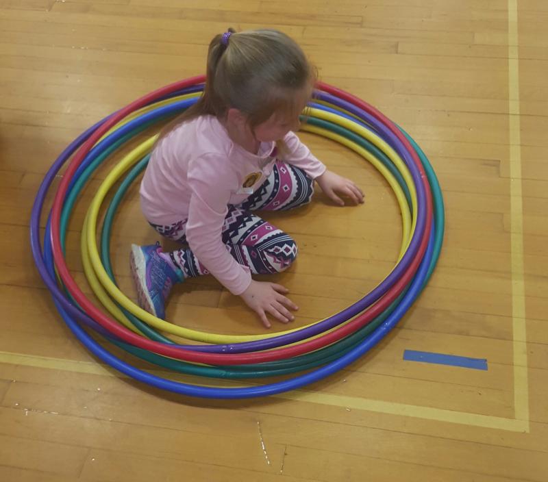 Hula hooping was also offered. STEVE EDWARDS/Boothbay Register
