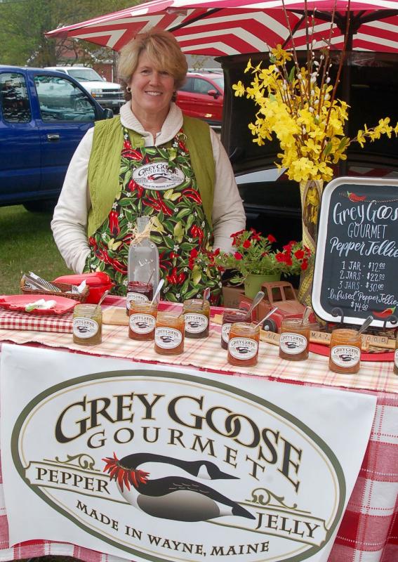 Sandra Dwight-Barris of Grey Goose Gourmet. ART MAYERS/Boothbay Register