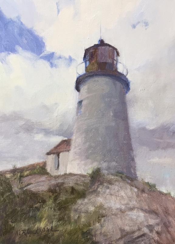 “Burnt Island Lighthouse” by Karen Blackwood