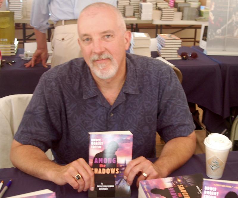 Author Bruce Coffin. ART MAYERS/Boothbay Register
