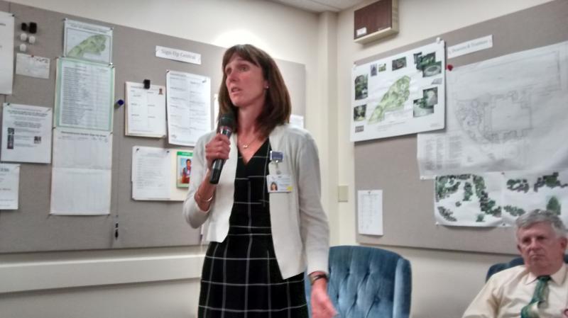Stacey Miller Friant, vice president for physician’s services for Lincoln County Health, is concerned about recruiting physicians and services into the region. MORGAN CALLAN ROGERS/News Contributor