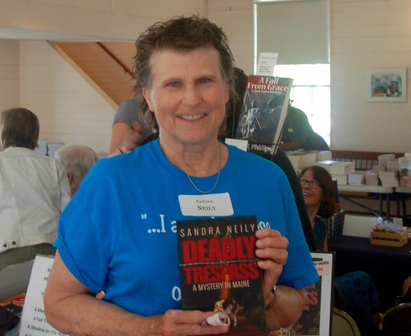 Author Sandra Neily. ART MAYERS/Boothbay Register