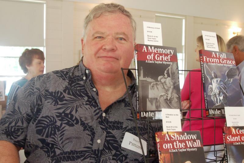 Author Dale Phillips. ART MAYERS/Boothbay Register