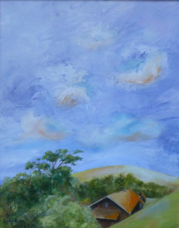“Tucked In” a 20” x 16” oil by Lynne Seitzer Lynne Seitzer