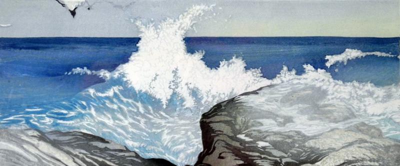“Waves on Little Thrumcap,” by Matt Brown. Courtesy of David Morgan