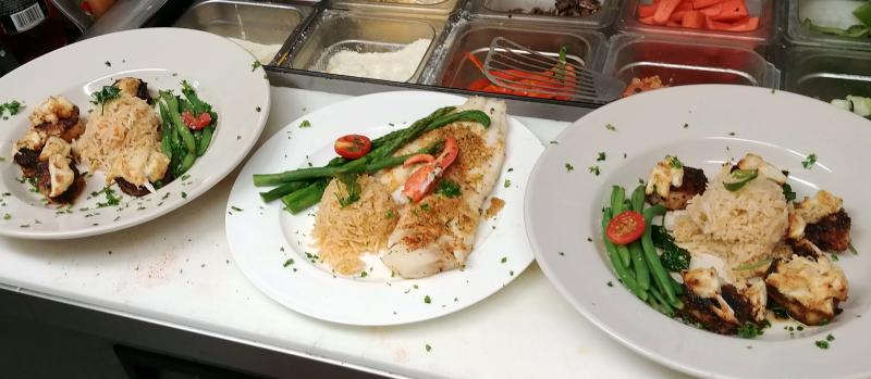 Some of Chef Dan's lovingly prepared dishes. Courtesy of Dan Lynch