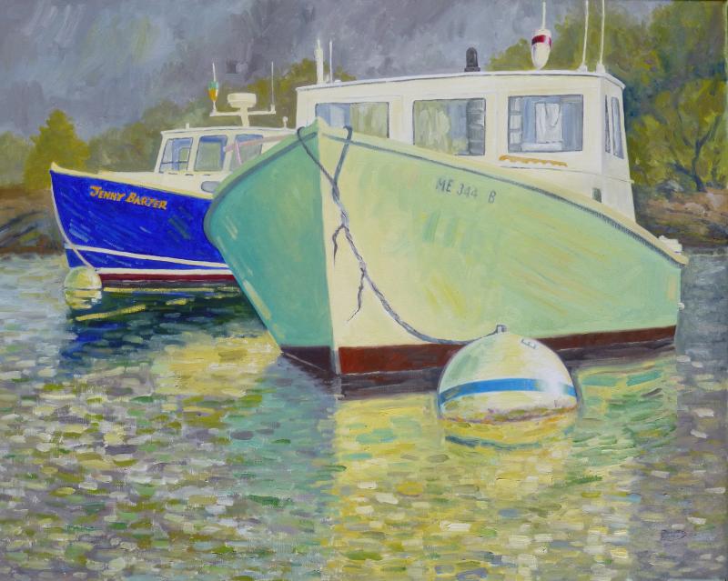 “Jenny Barter,” a 24” x 30” oil on linen by John M.T. Seitzer John M.T. Seitzer