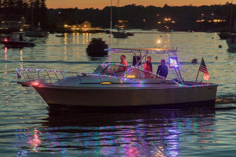 Lighted Boat Parade. Courtesy of Michael Leonard