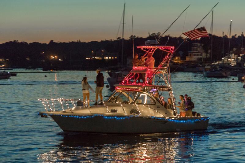 Lighted Boat Parade. Courtesy of Michael Leonard