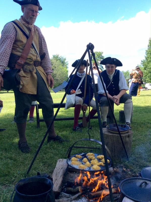 Re-enactors will demonstrate the skills of Revolutionary War soldiers at Pownalborough Court House in Dresden on Aug.12 and 13. Courtesy photo