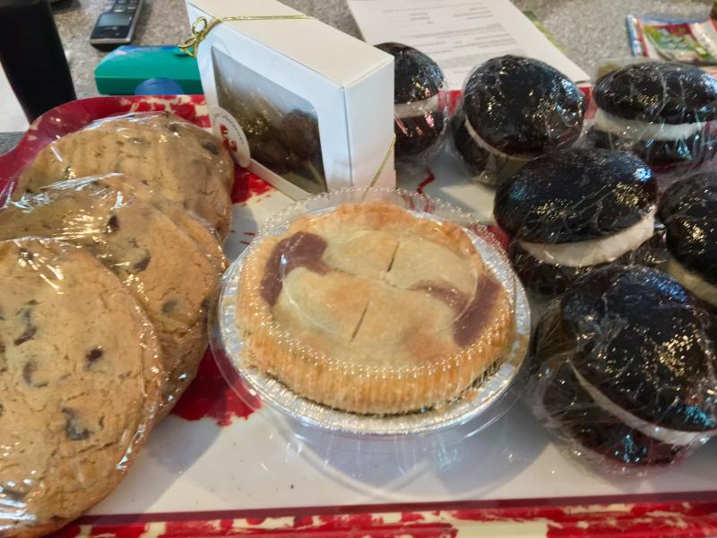Fresh baked desserts are made daily. SUZI THAYER/Boothbay Register