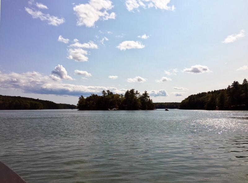 If you don’t take the Damariscotta River Cruise for the lessons on oyster farming, take it for the serenity and the views. SUZI THAYER/Boothbay Register