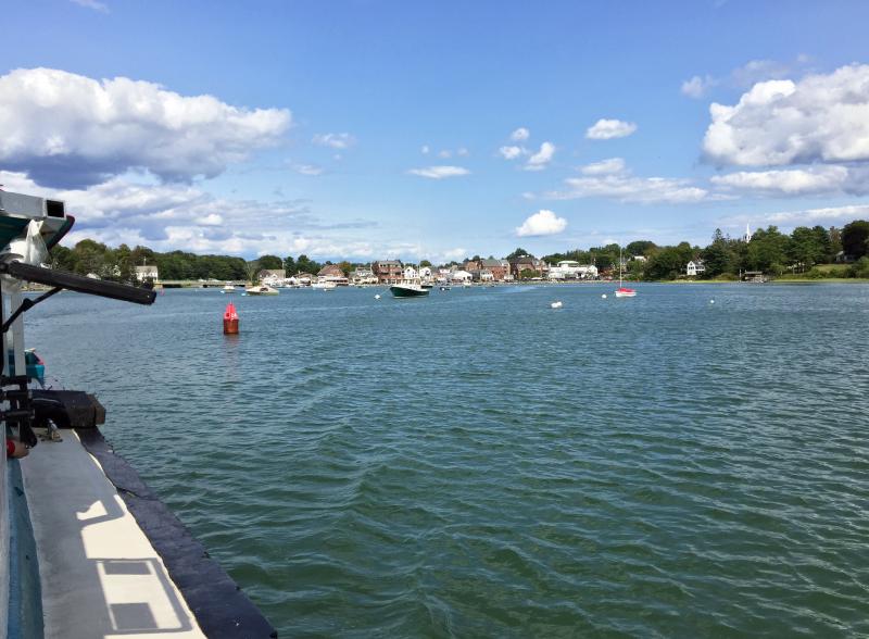 Leaving Damariscotta. SUZI THAYER/Boothbay Register