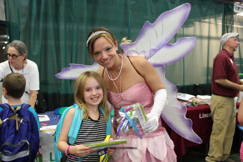And, yes, sometimes the Tooth Fairy herself visits Boothbay for the event! File photo